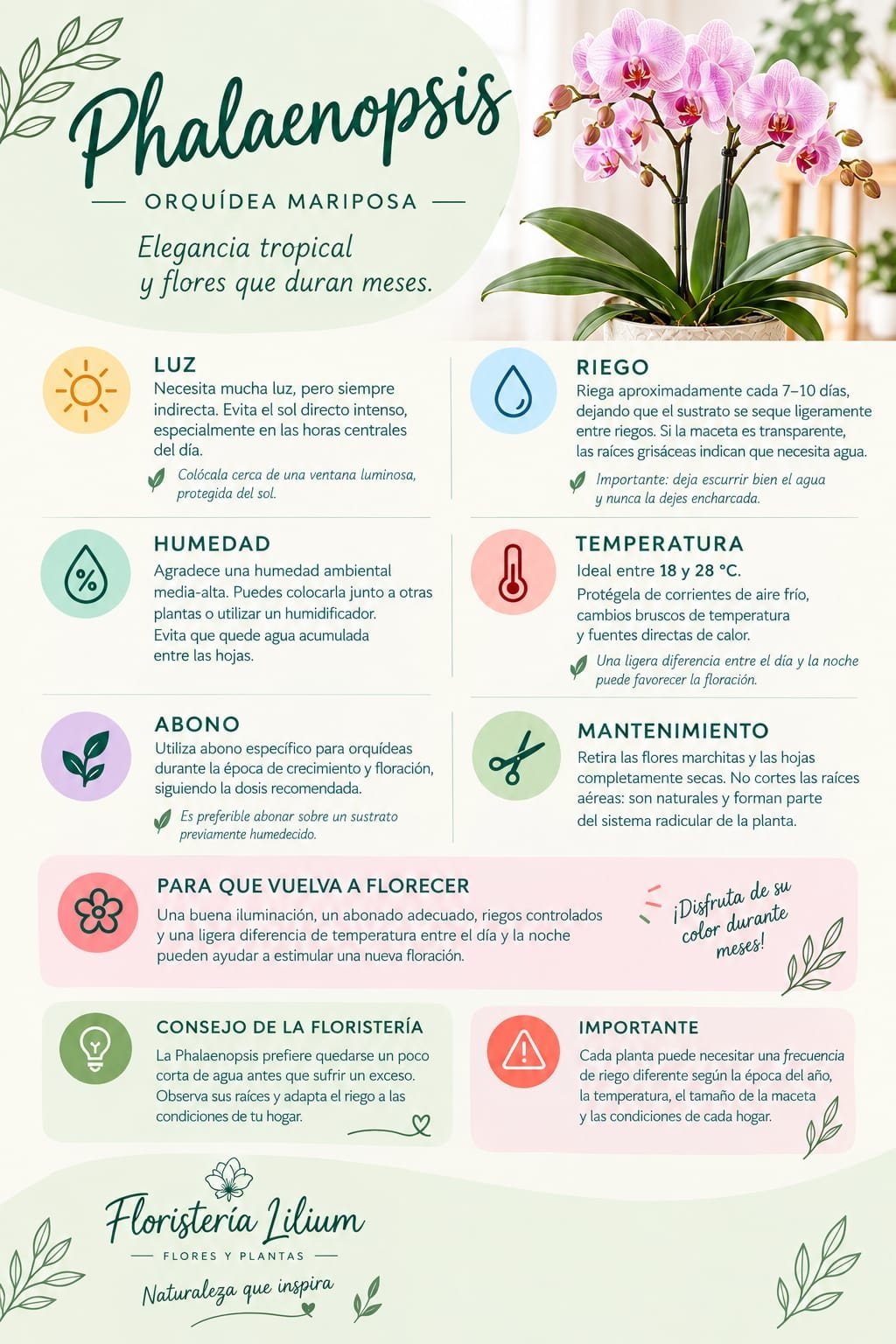 Floristería Lilium - Regalos - Plantas
